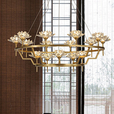 Подвесная люстра LOTOS D80 12 lamps