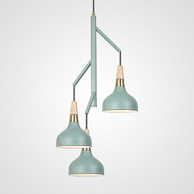Люстра на штанге OPLAND CH D37 Blue