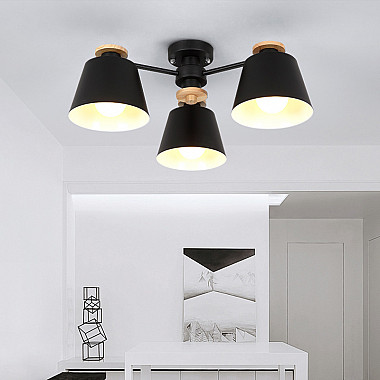 Люстра на штанге SCAD D66 Black