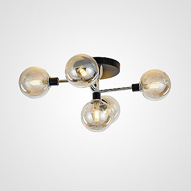 Подвесная люстра NEXO 9 Прозрачный, Золото