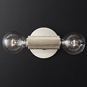 Бра RH Utilitaire Inline Sconce Silver