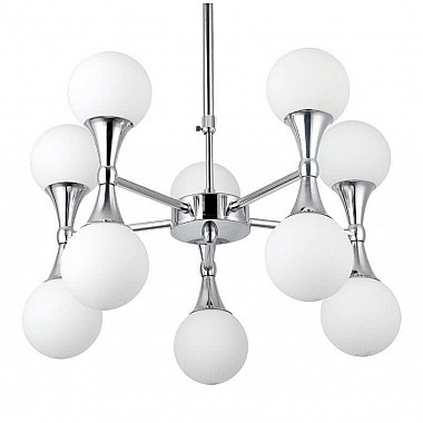 Люстра Ball Valley Chandelier Chromium 10