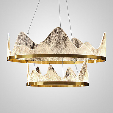 Подвесная люстра REGINA D80 D50 Brass