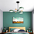 Люстра на штанге MEADE 5 lamps White