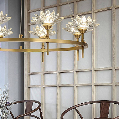 Подвесная люстра LOTOS D80 12 lamps