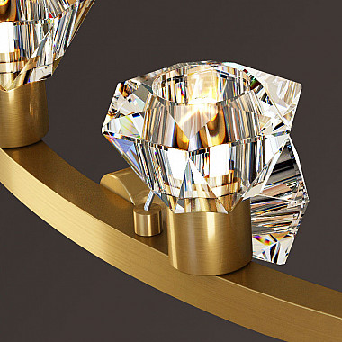 Подвесная люстра KENDRA CH D63 Gold