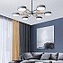 Люстра на штанге MEADE 5 lamps White