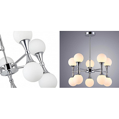 Люстра Ball Valley Chandelier Chromium 10