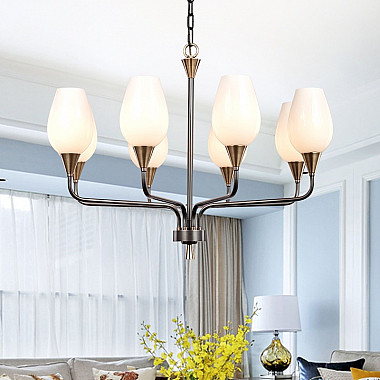 Подвесная люстра VIOLA MILK 3