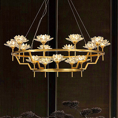 Подвесная люстра LOTOS D80 12 lamps