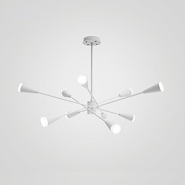 Подвесная люстра MILTON 12 Черный