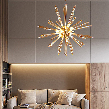 Подвесная люстра LUCHE D60 Amber