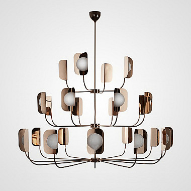 Люстра на штанге Chandeliers LEAF D80