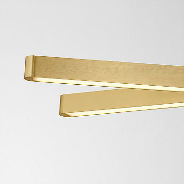 Подвесная люстра CROSS A Золото