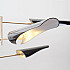 Люстра Cross cable no 407 D145 6 lights White