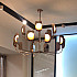 Люстра на штанге Chandeliers LEAF D80