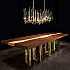 Люстра Long Chandelier Gold L120 by Il Pezzo Mancante