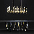 Люстра Long Chandelier Gold L120 by Il Pezzo Mancante