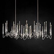 Люстра Long Chandelier Nickel L120 by Il Pezzo Mancante