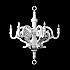 Люстра Moooi White Paper Chandelier D70