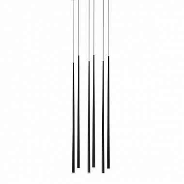 Vibia Slim 6 Black Rectangle by Jordi Vilardell