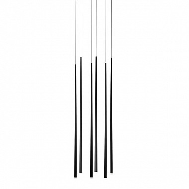 Vibia Slim 6 Black Rectangle by Jordi Vilardell