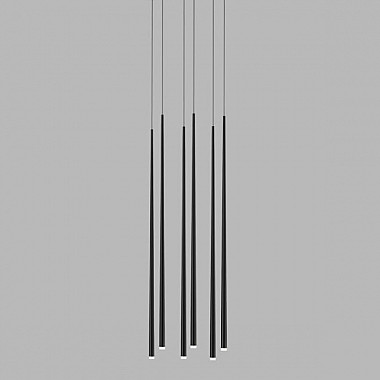 Vibia Slim 6 Black Rectangle by Jordi Vilardell