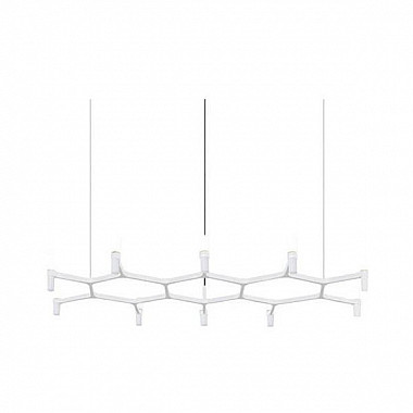 Люстра Crown Plana Mega White L140 by Nemo