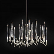 Люстра Round Chandelier Nickel D80 by Il Pezzo Mancante