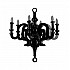 Люстра Moooi Black Paper Chandelier D70