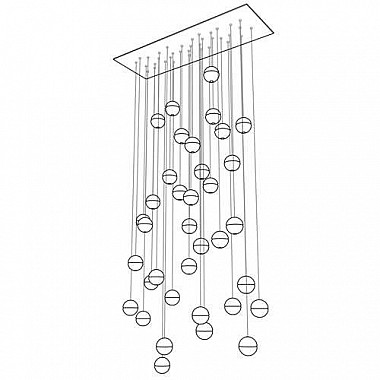 Boccia 14.36 Thirty Six Rectangle Люстра Подвесная