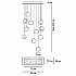 Boccia 28.11 Eleven Rectangle Люстра Подвесная