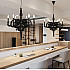 Люстра Moooi Black Paper Chandelier D70