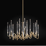 Люстра Round Chandelier Gold D70 by Il Pezzo Mancante