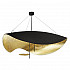 Подвесной светильник Catellani & Smith Lederam Manta S2 black-gold XL