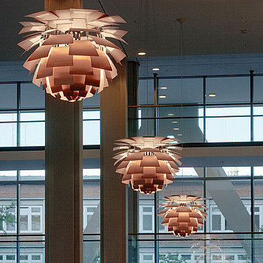 Люстра PH Artichoke Copper D38 by Poul Henningsen in 1958