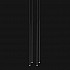 Vibia Slim 4 Black Square by Jordi Vilardell