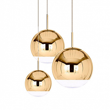 Люстра Mirror Ball Gold III D20/25/30