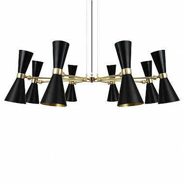 Люстра Mullan Cairo 8 Black