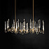 Люстра Long Chandelier Gold L100 by Il Pezzo Mancante