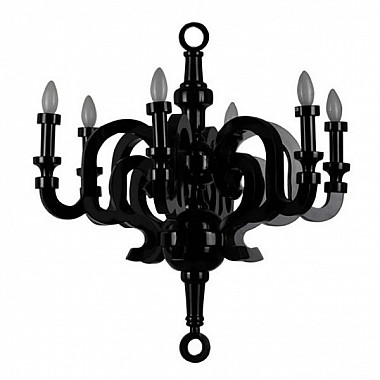 Люстра Moooi Black Paper Chandelier D90