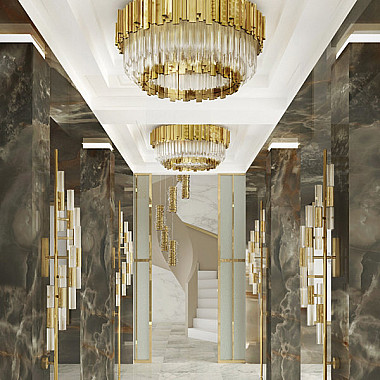 Люстра Luxxu Empire Plafond D60