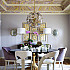 Люстра Agate Burst Chandelier Brass D60