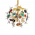 Люстра Agate Burst Chandelier Multi D60