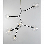 Люстра Branching Bubbles 7 Vertical Black by Lindsey Adelman