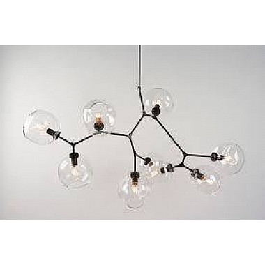 Люстра Branching Bubbles 9 Black by Lindsey Adelman