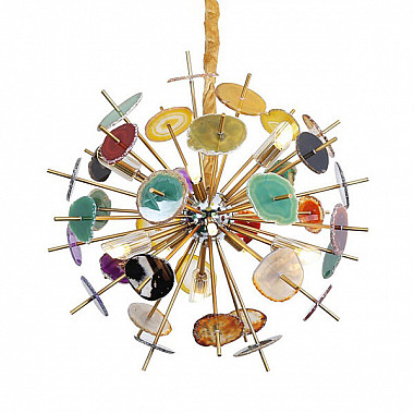 Люстра Agate Burst Chandelier Multi D80