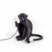 Monkey Table Lamp Black Лампа Настольная