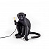 Monkey Table Lamp Black Лампа Настольная