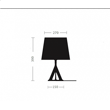 Лампа настольная Base by Tom Dixon